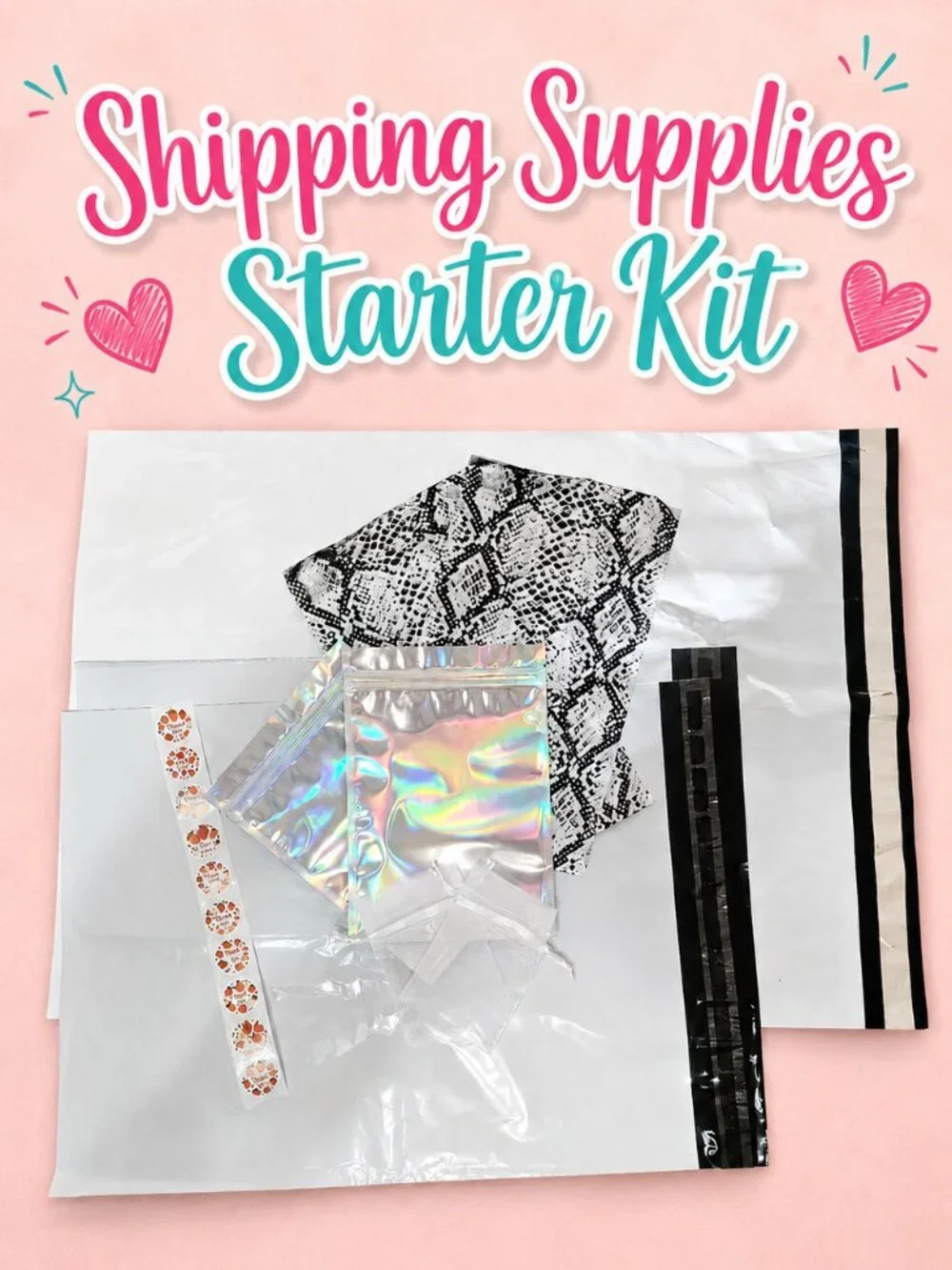 Shipping Supplies Starter Kit – Perfect for Small Business, Poshmark, eBay & Bou - Picture 1 of 1
